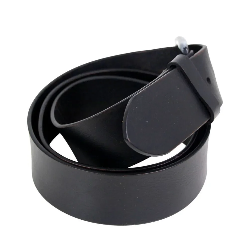 SADDLE BLACK GENUINE LEATHER 1 1/2